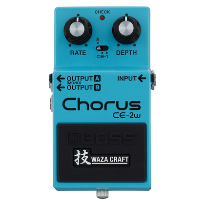 Boss CE-2W Special Edition Waza Craft All Analog Chorus Pedal - Bananas at Large