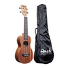 Amahi Peanut Soprano Ukulele, Select Mahogany