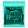 Ernie Ball Not Even Slinky Nickel Wound Electric Guitar Strings 12-56 Gauge