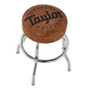 Taylor Guitars Limited Edition Bar Stool - Brown Vinyl & Chrome