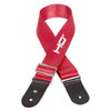 DieHard DHSTRAP150RD Nylon Guitar Strap - Red