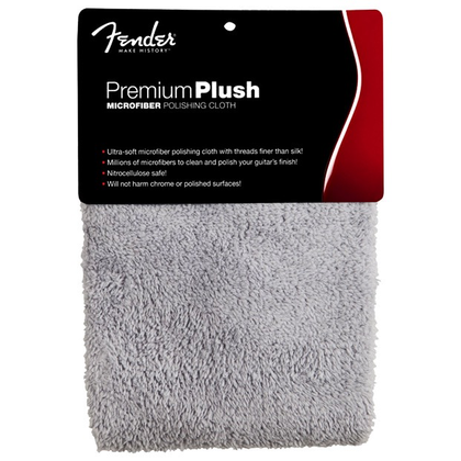 Fender Premium Plush Microfiber Polishing Cloth Gray - Bananas at Large®