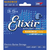 Elixir 12077 Light-Heavy Electric Guitar Nickel Plated Steel Strings with Nanoweb Coating .010-.052 - Bananas At Large®