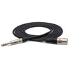 Hosa - HSX-050 - 50 ft Pro Balanced Interconnect Cable - REAN 1/4 in TRS Male to XLR Male