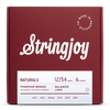 Stringjoy Naturals | Light Gauge (12-54) Phosphor Bronze Acoustic Guitar Strings