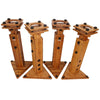 JamRacks Grand Stand Pair Carbonized Bamboo