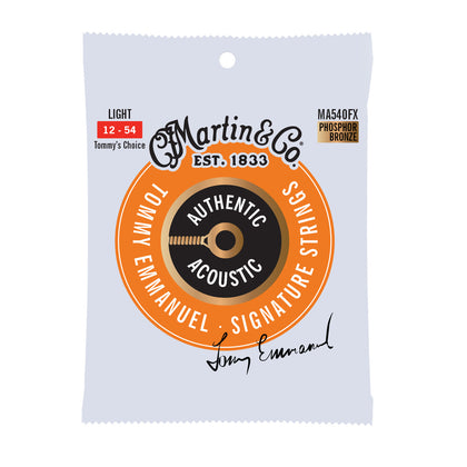 Martin Authentic Acoustic Tommy Emmanuel's Choice Light Gauge String Set