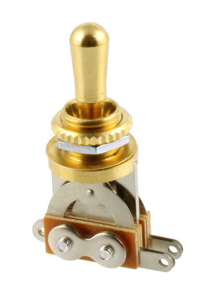 All Parts Gold Short Straight Toggle Switch - Bananas at Large