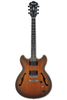 Ibanez AS53 Artcore Series Semi-Hollow Body Electric Guitar - Tobacco Flat - Bananas at Large