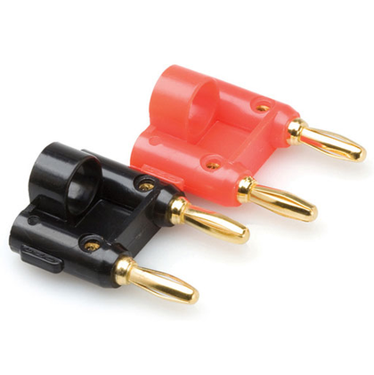 Hosa BNA-100 Dual Banana Connector (Pair) - Bananas At Large®