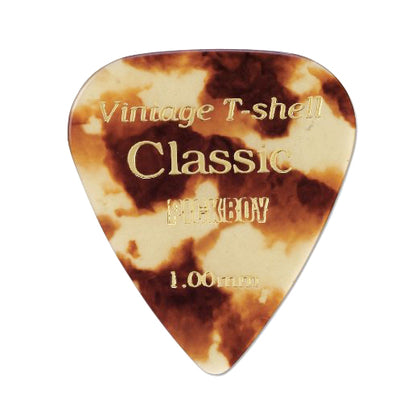 PickBoy Vintage Pick, Tortoise-Shell, Cellulose, 1.00mm, 10 Picks