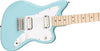 Fender Squier Mini Jazzmaster HH Guitar, Maple Fingerboard - Daphne Blue