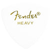 Fender 346 Classic Medium 12 Pack Picks - Celluloid White