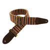 Henry Heller HPSEDX-05 Peruvian Woven Series 2 in. Guitar Strap - Inca Rustic Pattern