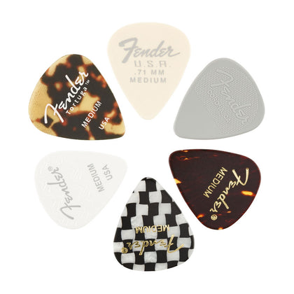 Fender 351 Material Medium Medley, 6-Pack