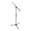 Quik-Lok Mic Stand Tripod with Telescopic Boom - Black