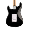 Squier Sonic Stratocaster, Maple Fingerboard, White Pickguard, Black