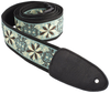 Henry Heller HJQ2 2 in. Hand Sewn Deluxe Multi Color Jacquard Guitar Strap - Bananas At Large®