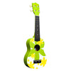 Amahi DDUK6 Soprano Ukulele with Green Flower Design