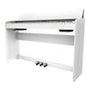 Roland F-701 Digital Upright Piano with Stand and Bench - White