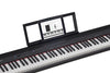 Roland GO:PIANO88 Portable 88-Key Digital Piano with Music Rest and Pedal - Black