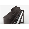 Roland HP-704 Digital Upright Piano with Stand and Bench - Dark Rosewood