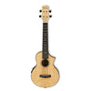 Ibanez UEW12E Flame Maple Concert Ukulele - Open Pore Natural