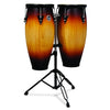 Latin Percussion City Series Conga Set with Stand - Vintage Sunburst