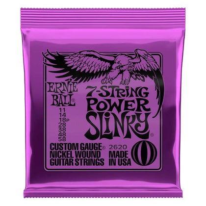 Ernie Ball Power Slinky 7-String Nickel Wound Electric Guitar Strings