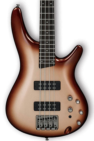 Ibanez SR300E SR Standard Series Electric 4 String Bass - Charred Champagne Burst