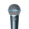 Shure BETA 58A Supercardioid Dynamic Vocal Microphone