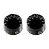 All Parts - PK-0130 - Vintage Black Speed Knobs - 2 Pack