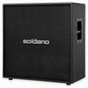 Soldano 4x12 Straight Classic Cabinet - Black Tolex - Black Grille