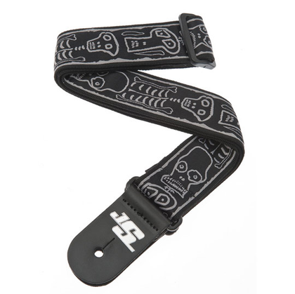 Planet Waves Joe Satriani Guitar Strap - Skull n Bones