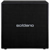 Soldano 4x12 Straight Classic Cabinet - Black Tolex - Black Grille