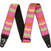 Fender MonoNeon Woven Strap, Neon Pink, 2