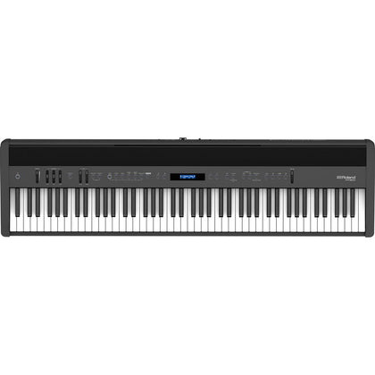 Roland FP-60X Weighted 88-Key Digital Piano with Pedal and Music Rest - Black