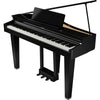 Roland GP-3-PE Compact Grand Digital Piano with Bench - Polished Ebony