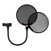 sE Dual-Pop Dual Metal and Fabric Pop Filter