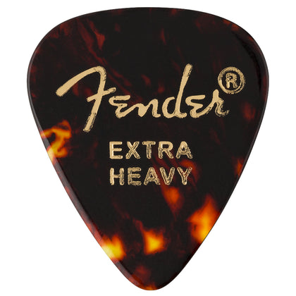 Fender Tortoise Shell, 351 Shape, Extra Heavy, 12 Count