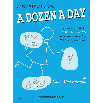 Hal Leonard A Dozen a Day Preparatory Book - Bananas At Large®