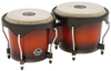 Latin Percussion LP601NY-VSB City Series Wood Bongos - Vintage Sunburst - Bananas at Large