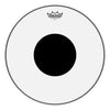 Remo - CS-0316-10 - Controlled Sound Clear Drumhead - Black Dot - 16 in Batter