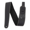 Martin Extendable Slim Style Leather Guitar Strap - Black