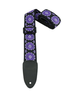 Henry Heller HJQ2-09 2 In. Hand Sewn Deluxe Multi Color Jacquard Guitar Strap - Bananas At Large®