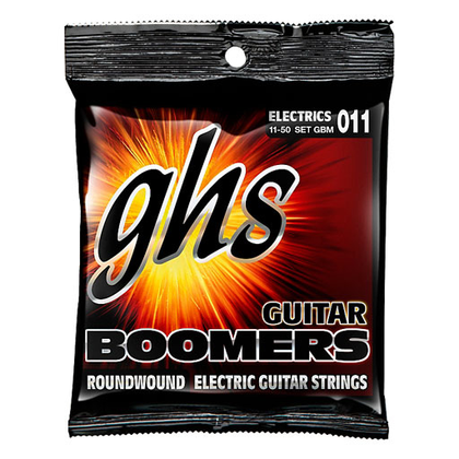 GHS GBM Boomers 6-String Medium Electric Guitar Strings - Bananas At Large®