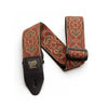 Ernie Ball P04162 Jacquard Design Polypro 2 in. Guitar Strap - Crimson Paisley