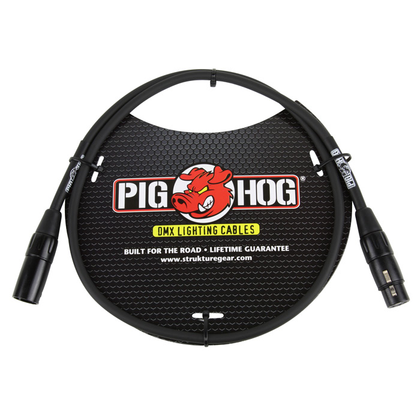 Pig Hog PHDMX3 3ft DMX Lighting Cable - Bananas at Large®