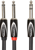 Roland RCC-5-TR28 Black Series 5ft Interconnect Cable 1/4 in. TRS to 1/4 in. - Bananas at Large