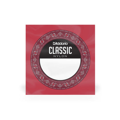 D'Addario - J2705 - Normal Tension Classical 5th Guitar String - Silver Wound